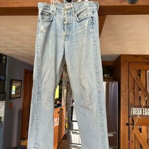 Agolde bottom fly jeans